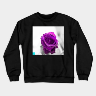 purple rose Crewneck Sweatshirt